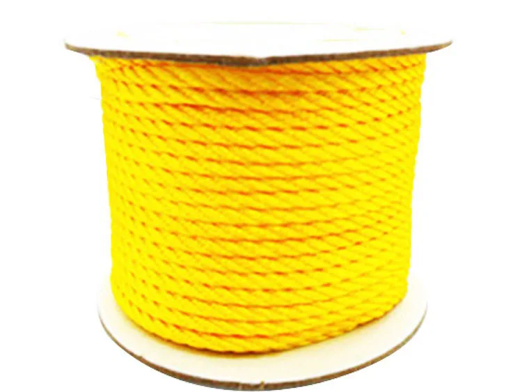 

3mm Yellow Twist Twine Thread Nylon Cord-30m/Roll Jewelry Findings Accessories Macrame Rope Bracelet Necklace String