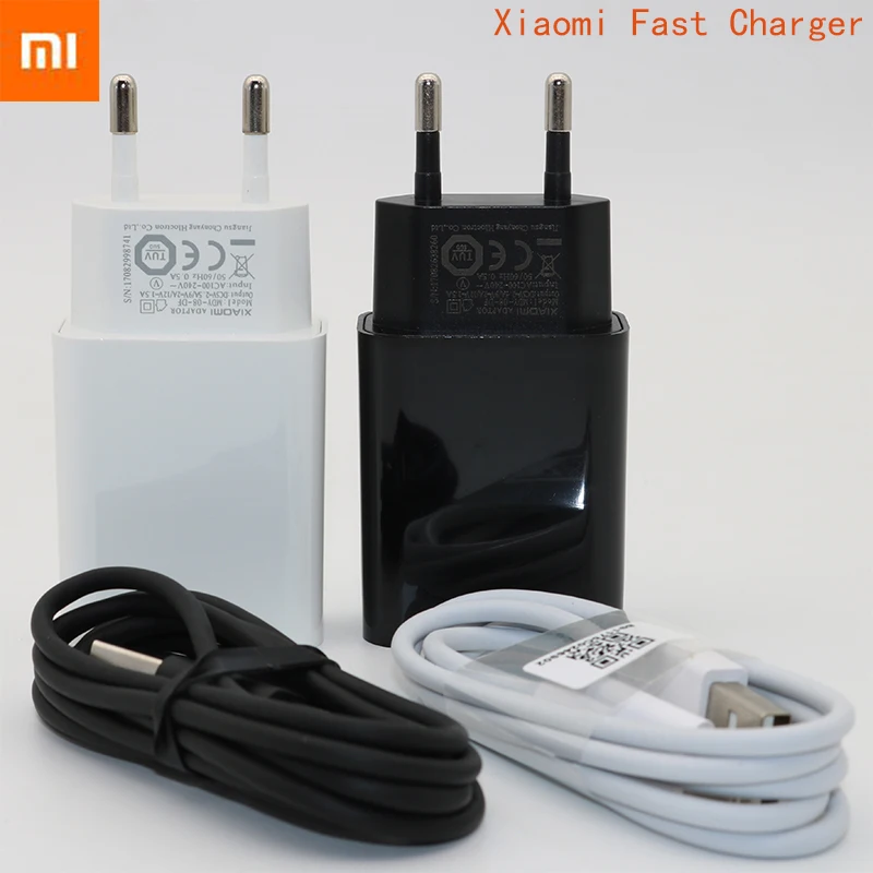 

Original XIAOMI Charger 12V 1.5A Power Adapter + Type-C Data sync Cable for Xiao Mi 5 5C 5X 5S Plus 6 6X A1 A2 8 8SE Note 2 3