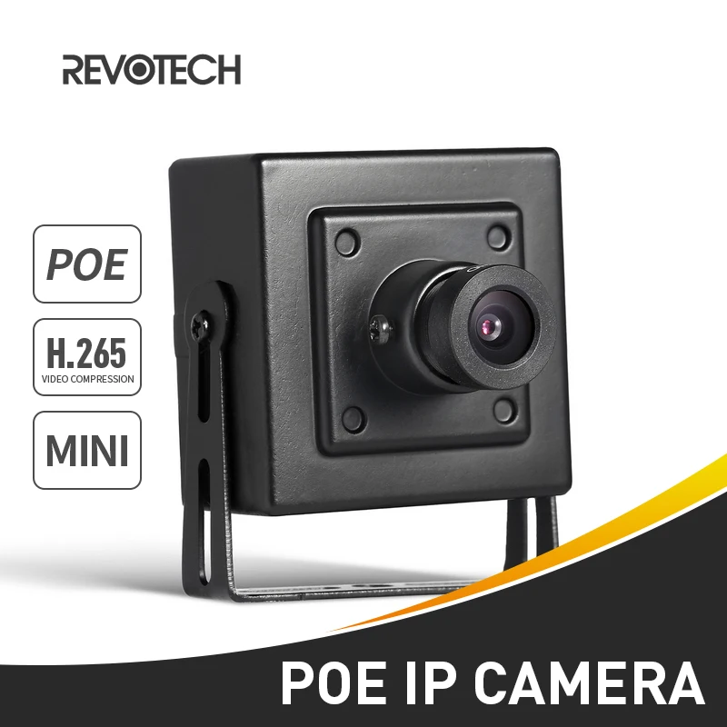H.265 POE HD 1080P Мини Тип IP камера Крытый безопасности 2.0MP камера ONVIF P2P CCTV Cam