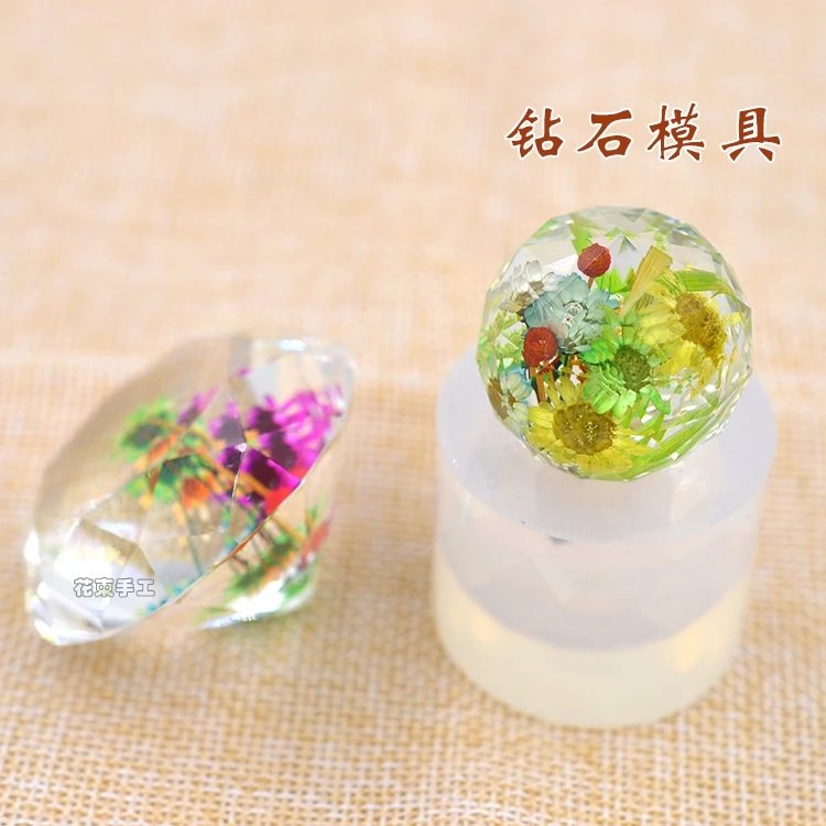 

Diamond Mould DIY Transparent HuaJian Special Glue Silicone Mold