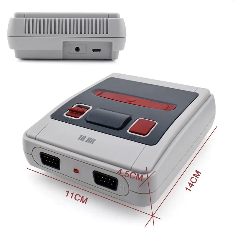 

Built-In 167 Games for 16b games Dual gamepads Mini TV Video Game Console 16 Bit Retro Handheld Family Video Game Player