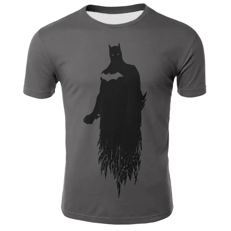 

newest Batman Tops Compression funny Tees Fitness Superhero Superman Tshirts Summer Round Neck 3D Printed T shirt ZOOTOP BEAR