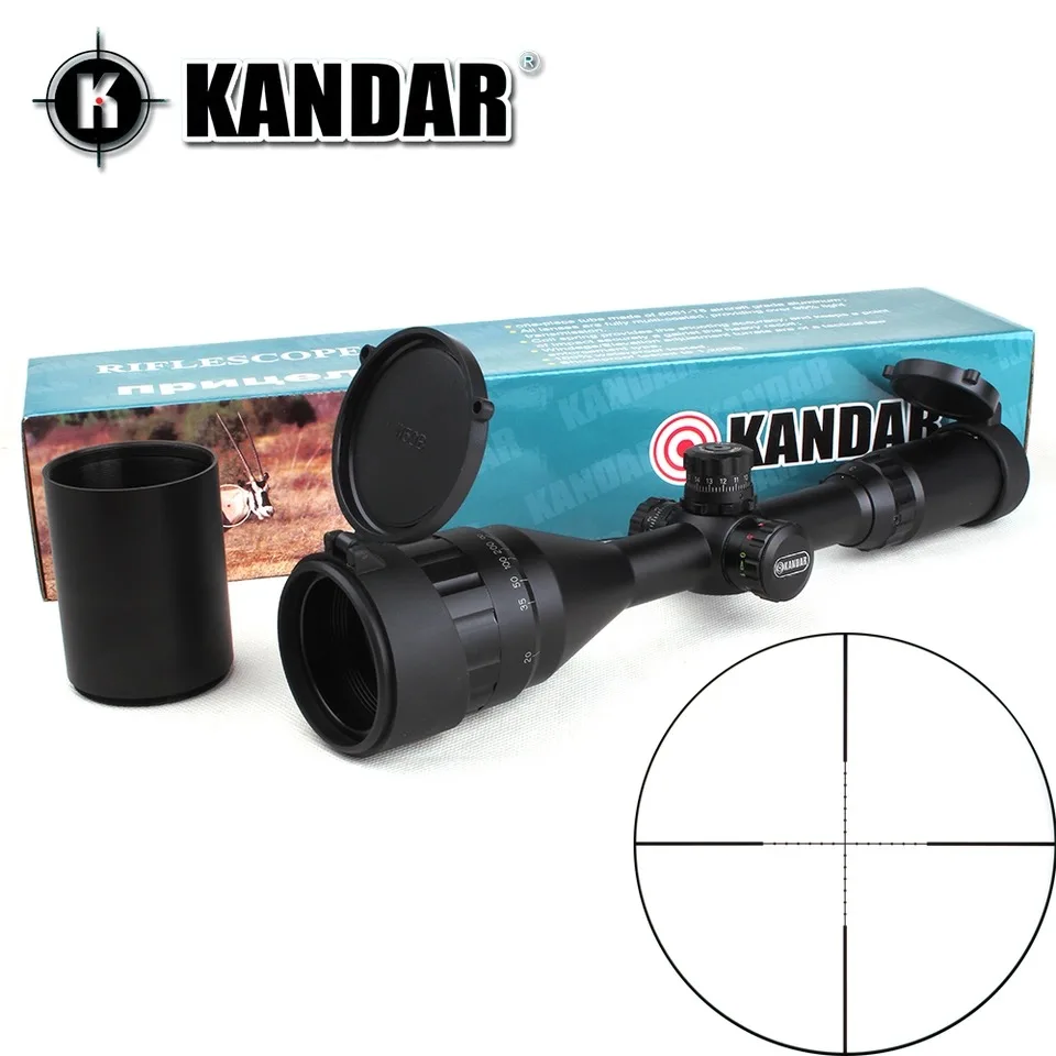 Тактический Оптический прицел KANDAR 3-9x50 AOE Mil-dot | Спорт и развлечения
