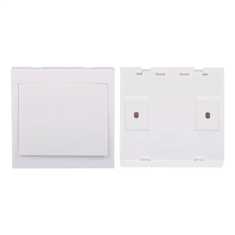 

433MHz RF Wireless Remote Control Switch 86 Wall Panel Transmitter With 1 Button For Home Room Hall Ceiling Wall Light