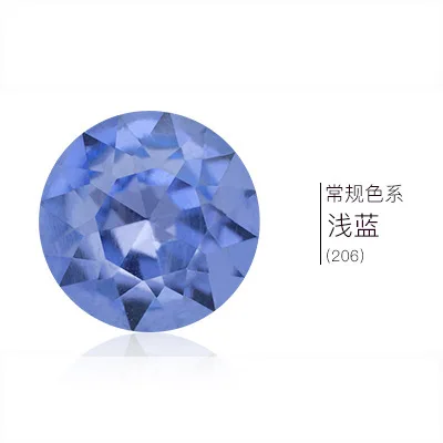 All Sizes Colors 8 10 12 14 16 25 27 mm Round Baoshihua Glass Crystal Stone Pointed back High Quality Flat Top Rhinestone 