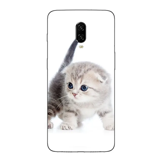 Чехол с цветочным дизайном для One Plus 6T 6 5 5T Силиконовые мягкие прозрачные чехлы из