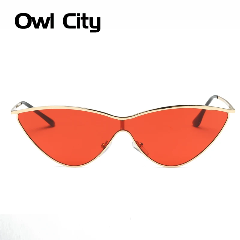 Женские винтажные солнцезащитные очки в стиле ретро Owl дизайнерские кошачий глаз