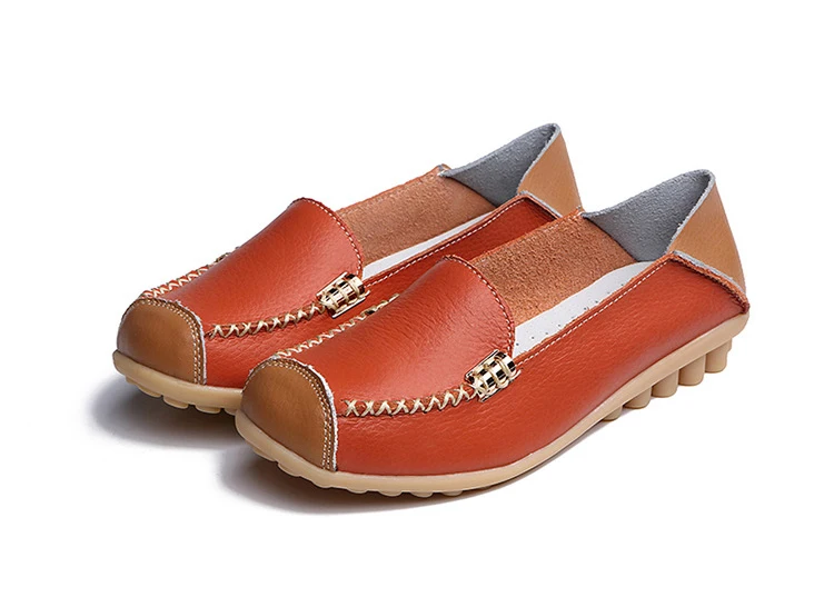 AH 3592 New Spring Autumn Genuine Women Flats Shoes - 28