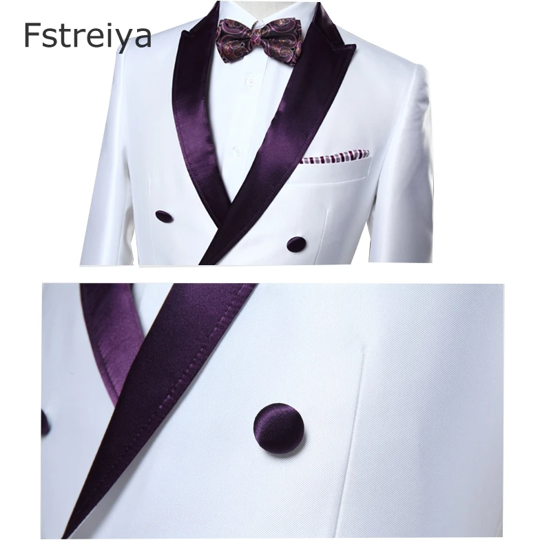 Custom made Men double breasted slim fit suit coustume homme mens clothing customized men wedding suits tailored groom clothes