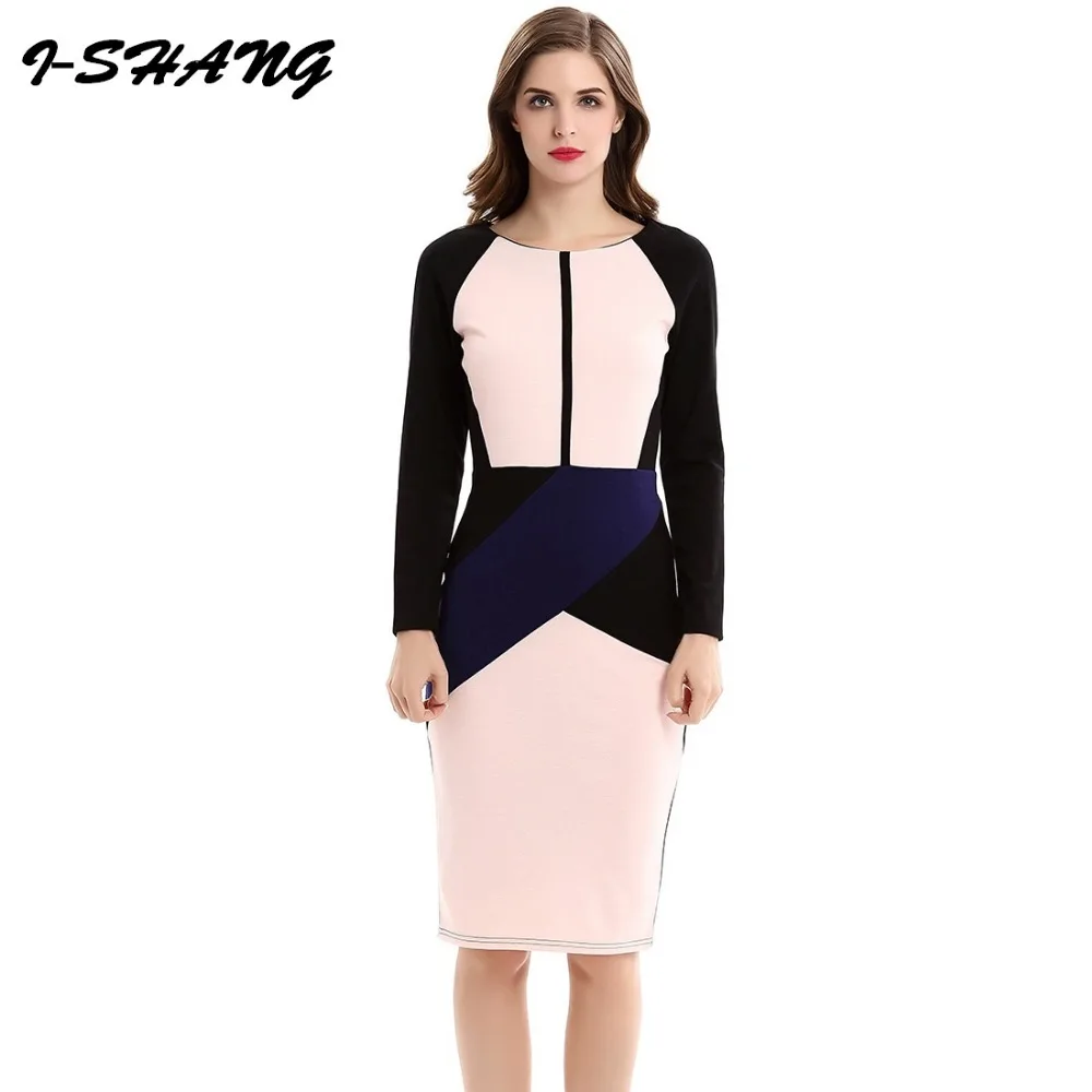 Good Quality 2017 Formal Business Office Ladies Work Dress Women