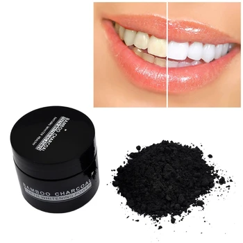 

Natural Bamboo Charcoal Mint Teeth Whitening Power Oral Tooth Paste Clay 20g Teeth Tool