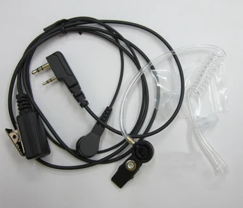 

10pcs 2-Pin Security Covert Acoustic Air Tube Earpiece Headset For Kenwood 2/Two Way Radio TK-248 TK-249 TK-250 TK-253 TK-255