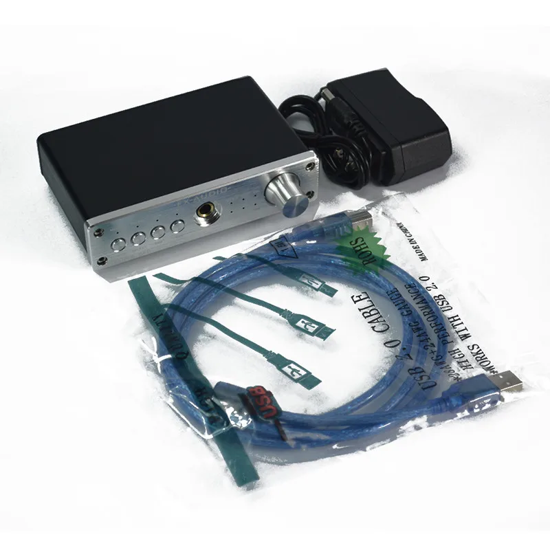 FeiXiang FX-98S PR0 Decoder Audio Processor Upgrades USB decoding DAC PCM2704 MAX9722 Headphone amp Amplifier preamplifier  (2)
