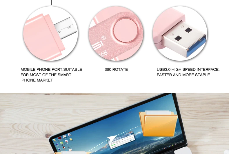 Suntrsi USB флеш-накопитель 8 ГБ 16 ГБ 32 ГБ высокоскоростной USB3.0 флеш-накопитель 64 ГБ реальная емкость Пользовательский логотип USB карта памяти