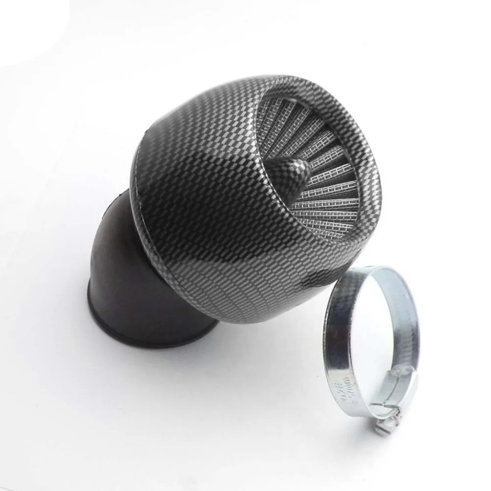 

Motorcycle Sports Race Air Filter 48mm 42mm 35mm Carbon Fiber For GY6 125cc 150cc Scooter Quad Moped Parts Dirt Bike Go kart