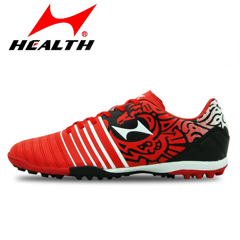 

HEALTH football shoes men's 2016 new artificial turf non slip wear resistant adult children broken nail soccer shoes