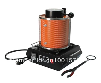 

220V High-temperature Melting Furnaces, Gold Melting Furnace with 3KG Graphite Crucible jewelry making machine
