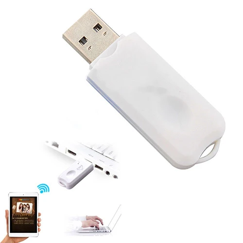 USB Bluetooth стерео музыкальный приемник беспроводной аудио адаптер комплект ключа