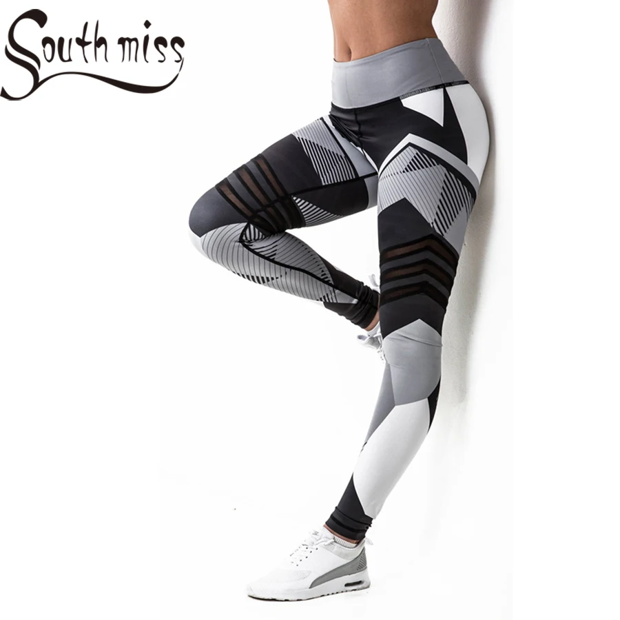 geometric yoga pants