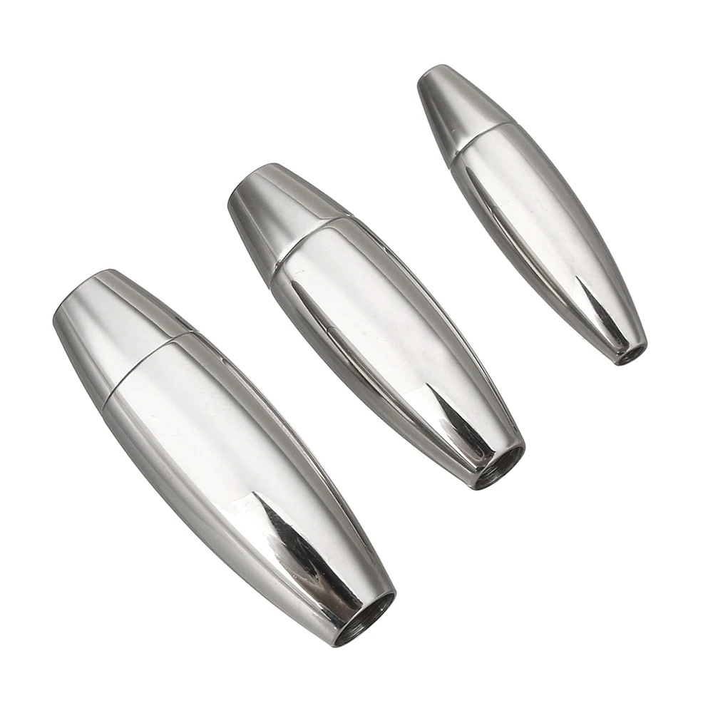 

Stainless Steel Magnetic Clasp,Hot Selling, Oval, different size for choice, oril color, , 10PCs/Lot, Sold By Lot