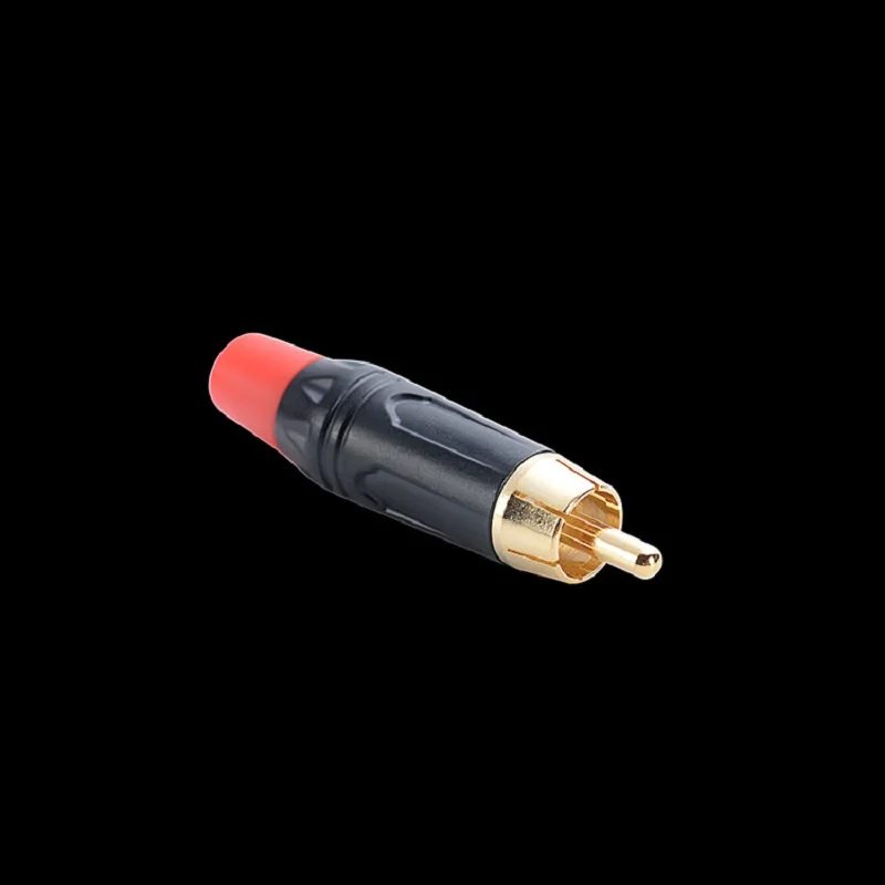 2 шт. разъем RCA для аудио и видеосигнала 4 мм|Коннекторы разъёмы| |