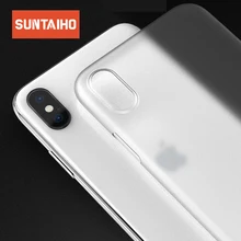 Suntaiho case for iphone X 8 case Soft TPU Ultra matte Thin light cover frosted Shockproof bumper cover on for iphone 7 6 Plus Suntaiho case for iphone X 8 case Soft TPU Ultra matte Thin light cover frosted Shockproof bumper cover on for iphone 7 6 Plus