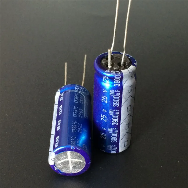 5pcs 3900uF 25V Japan ELNA 12.5x30mm 25V3900uF Audio Capacitor 3 pins