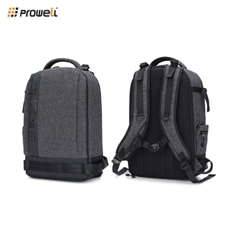 

PROWELL DC22095 Digital DSLR Camera Photography Backpack Waterproof Canvas Travel Backpack Camera Bag for Nikon Canon Camera