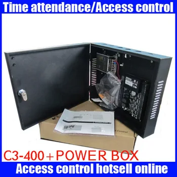 

C3-400 for access controller control 4 doorsTCP/IP with power protect box door access control board