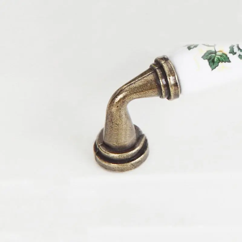 MEGAIRON Antique Furniture Handles Ceramic Handles for Kitchen Cupboards Cabinet Door Knobs Drawer Pulls MEGAIRON Antique Furniture Handles Ceramic Handles for Kitchen Cupboards Cabinet Door Knobs Drawer Pulls