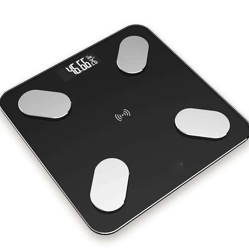 Bluetooth умные весы бытовой Ванная комната Измерение веса напольные весы Pesa цифровой Mi весы анализатор тела 26*26 см