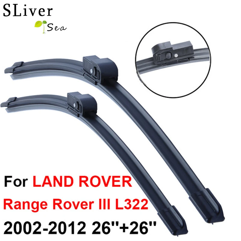 SLIVERYSEA Wiper Blade For LAND ROVER Range Rover 3 L322 2002 2012 26
