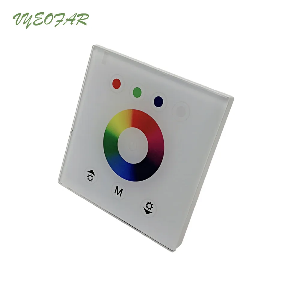 DIY home lighting NEW RGB LED Touch switch Panel Controller led dimmer for DC12V LED strip lights EU 86 Wall Touch Panel DIY home lighting NEW RGB LED Touch switch Panel Controller led dimmer for DC12V LED strip lights EU 86 Wall Touch Panel
