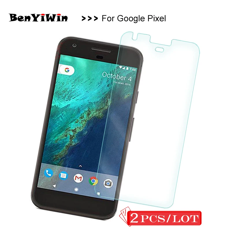 

2PCS 2.5D 9H Tempered Glass Scratch Proof Protective Film High Quality case for Google Pixel Screen Protector Film 5.0" inch