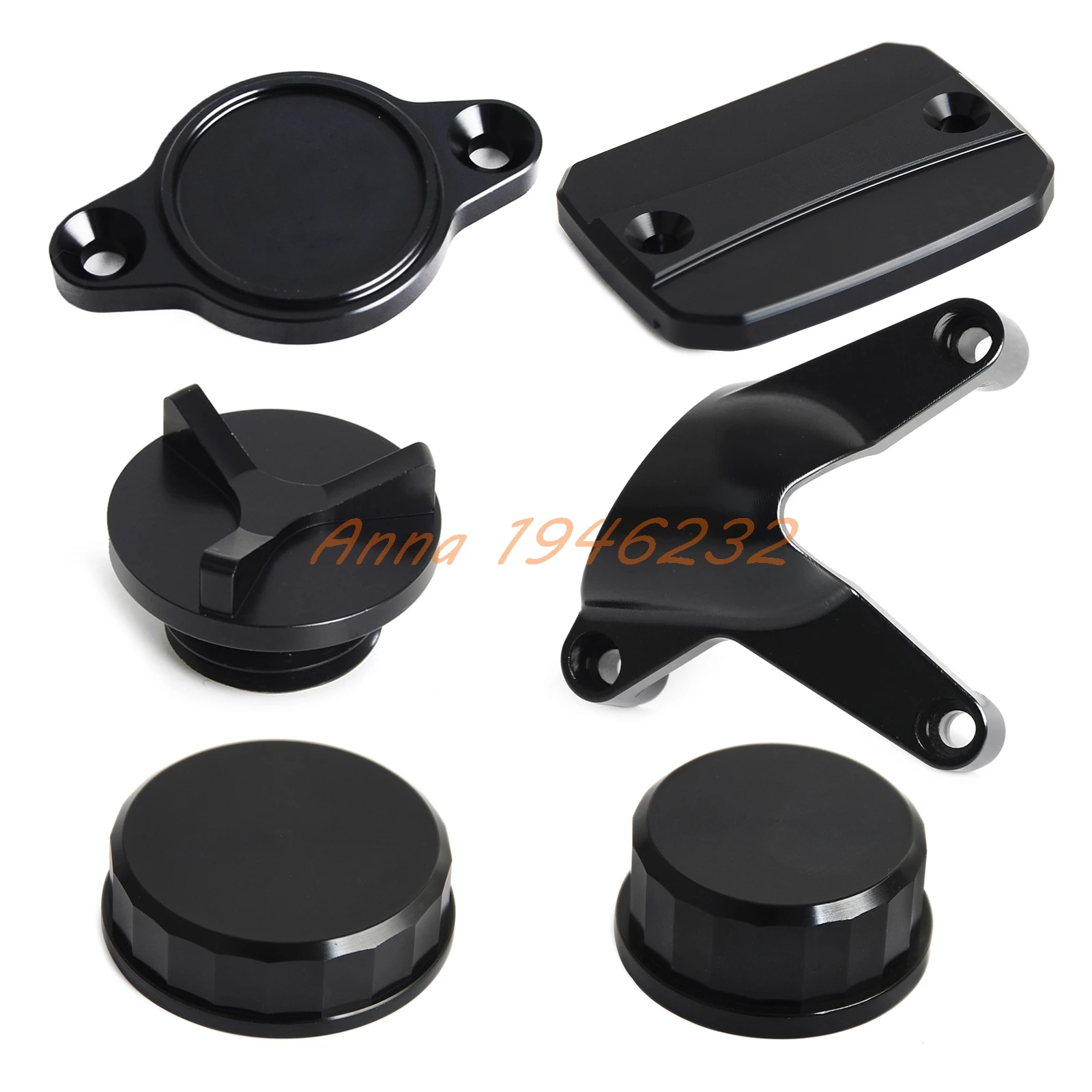 

Front Rear Brake Cover Water Tank Oil Filter Cap Alternator Cap Protection Water Pump Cover For Ducati Monster 821 2014-2017