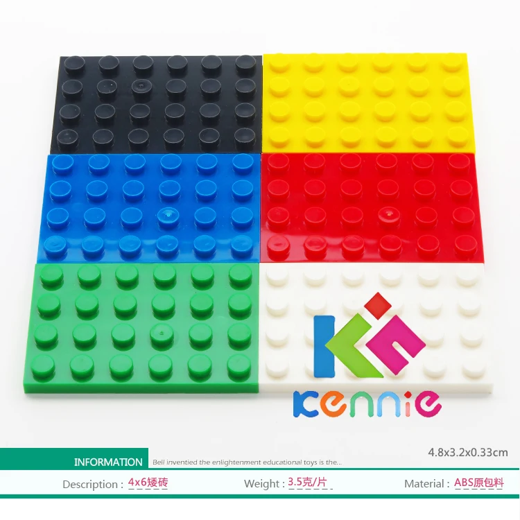 250 шт./лот Kennie № 3032 цветные Запчасти оптом 4x6 низкая кирпичи частицы классические мелкие детали и Запчасти игрушки "Сделай своими руками" 1K