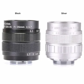 

fujian CCTVcamera lens 35mm f1.7 Lens C Mount For Olympus canon fuji nikon Sony NEX-5 NEX-3 NEX-7 NEX-5C NEX-C3 NEX