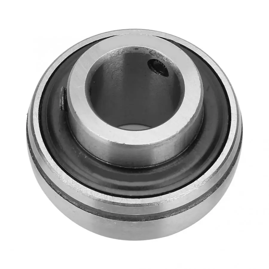 2Pcs Ball Bearing Steel UC-205 Insert Bearing 25x52x34.1mm/0.98x2.05x1.34in for Variety of Machinery Tool Shaft Support