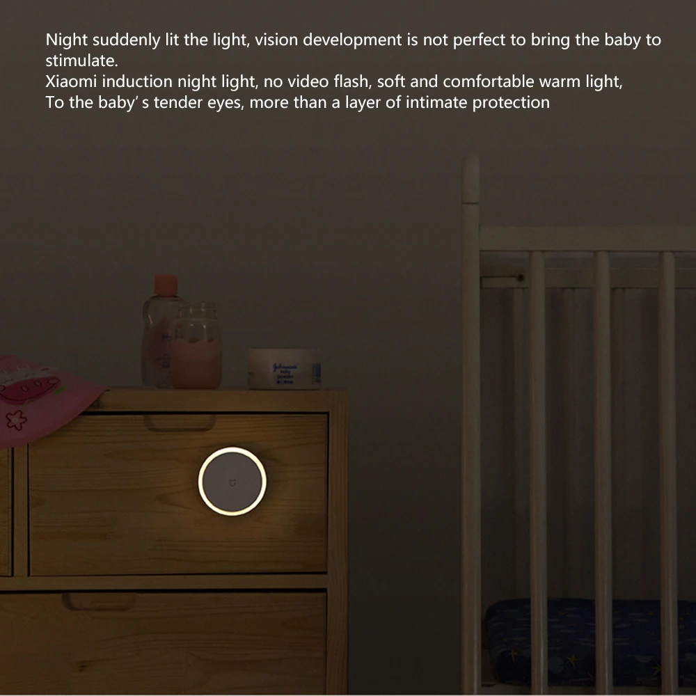 Xiaomi Mi jia светодиодный Ночной светильник, инфракрасный датчик движения тела, пульт дистанционного управления для Xiaomi Mi, домашняя Ночная лампа, умный дом