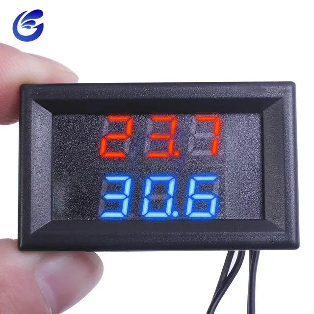 3 Digit 4V-28V Blue