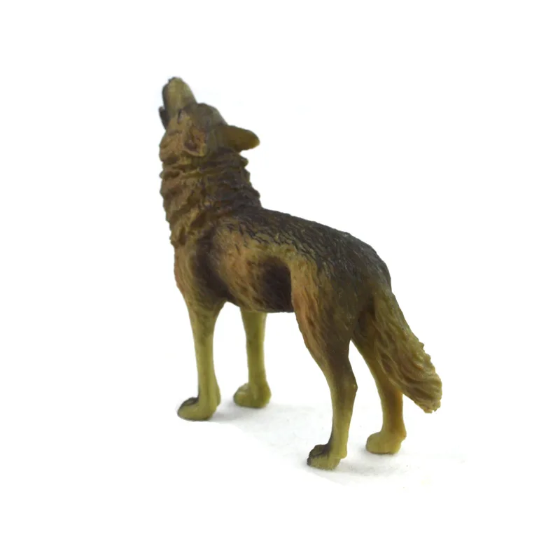WAXSAM 2017 NEW PVC PVC Animals World Steppe Wolfs Staric Model Plastic Action Figures font b