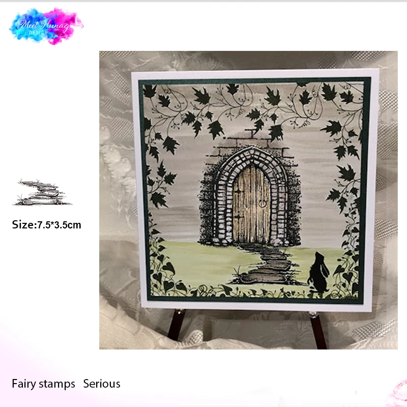 

path for scenic Silicone Transparent Rubber Stamp background clear Stamps DIY Scrapbooking paper card making