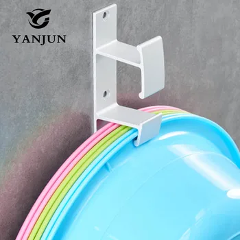 

Yanjun Kitchen Bathroom Set Washbasin Holder Strength Seamless Sticky Adhesive Hooks Save Space Wall Hook Home Storage