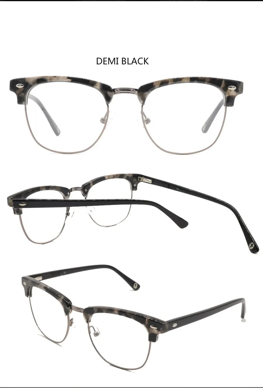 Ibbolll, Ретро стиль, мужское Оптическое стекло, es оправа, роскошный бренд, прозрачные линзы, очки для глаз, оправа для мужчин, s, круглые, стекло для глаз, es, мужские Oculos LA14110