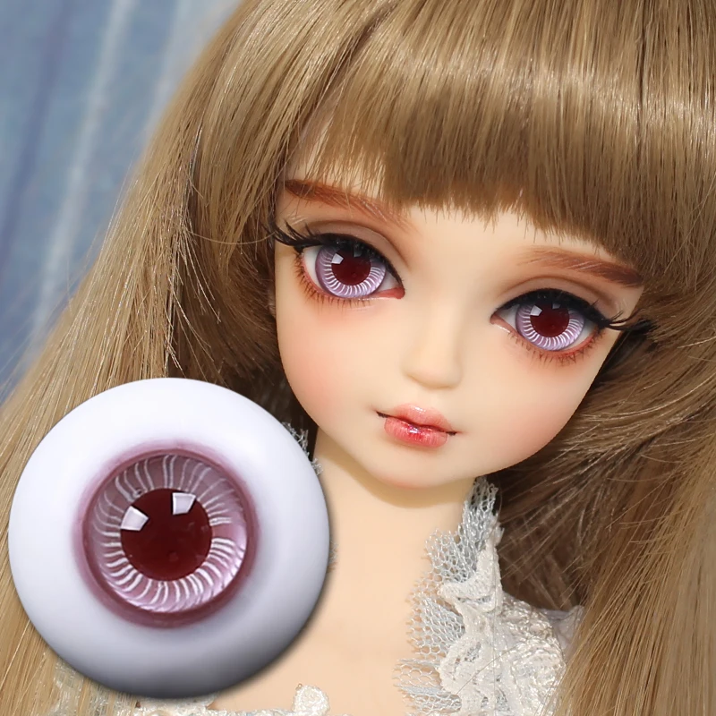 Fortune Days 1/4 BJD кукла 12 мм девять цветов глаза reborn девушки глаза высокое качество Blyth куклы игрушки