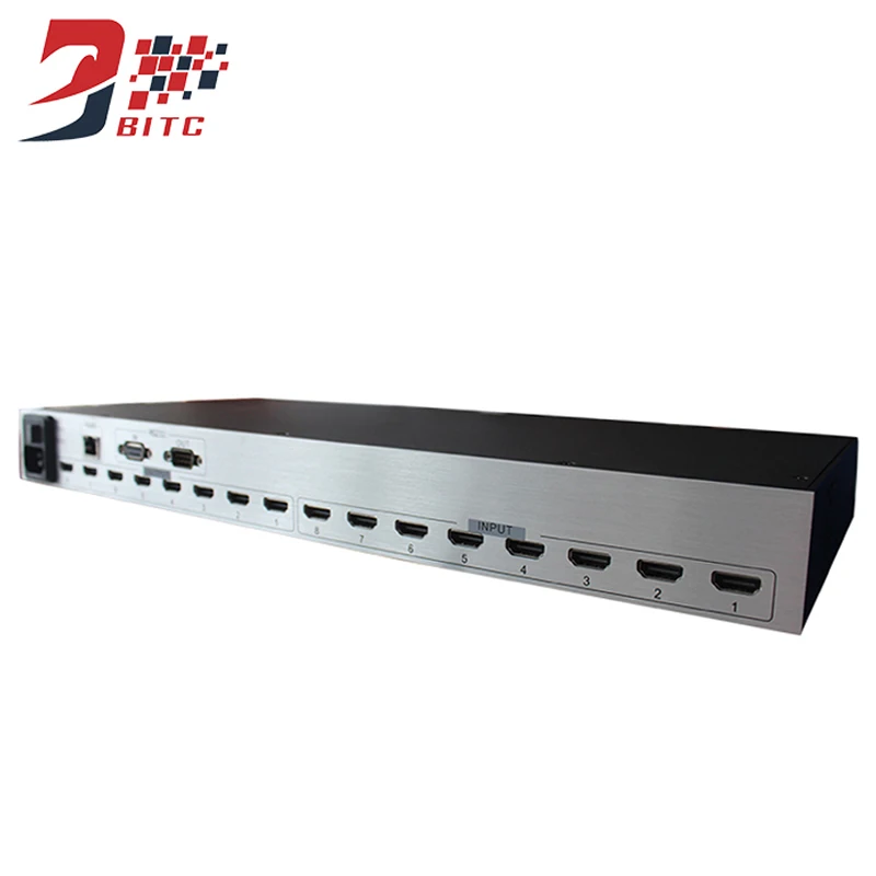 SZBITC High Quality 8 in 8 out 4K HDMI Matrix 8x8 With RS232&RJ45&IR Remote Control 1U Ultra HD 1080P 3D SZBITC High Quality 8 in 8 out 4K HDMI Matrix 8x8 With RS232&RJ45&IR Remote Control 1U Ultra HD 1080P 3D