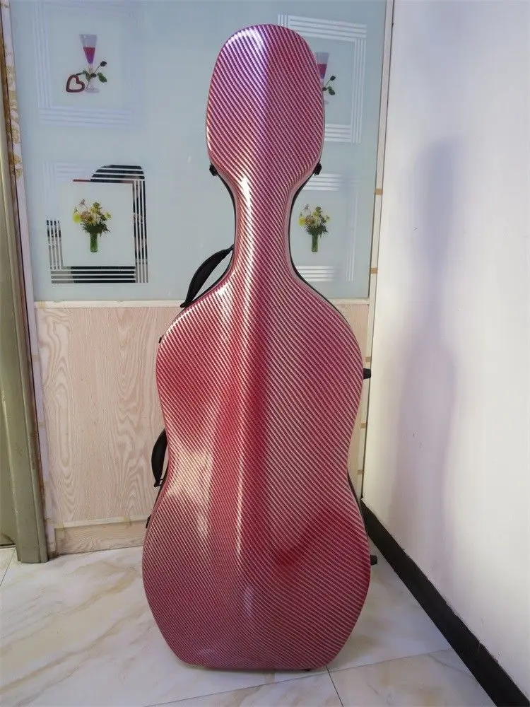 

Full size composite Carbon fiber Cello Case Free Shipping