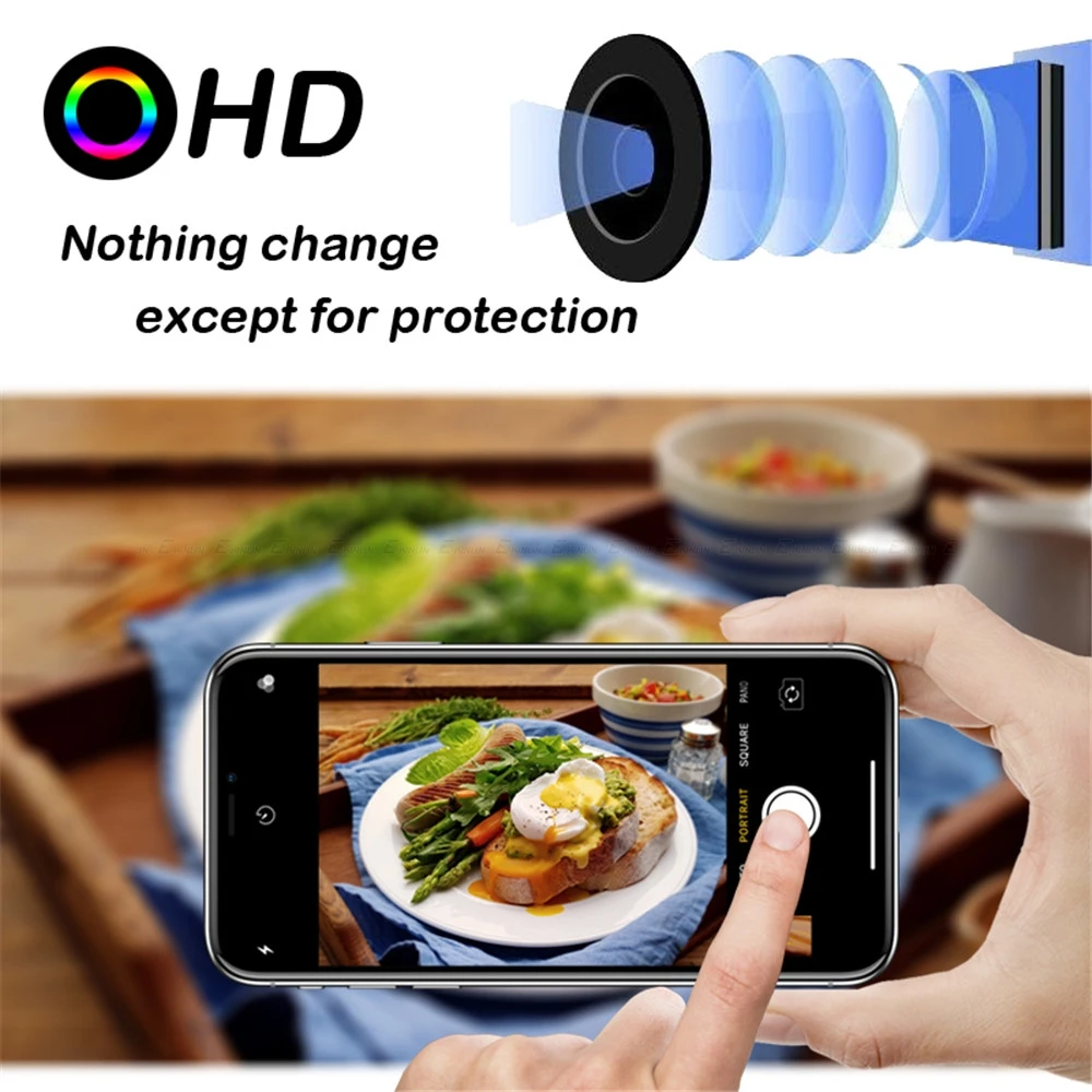 2 в 1 защита экрана из закаленного стекла для iPhone 11 Pro XS Max XR X 8 7 6 6S Plus пленка для объектива камеры полное покрытие 9D стекло