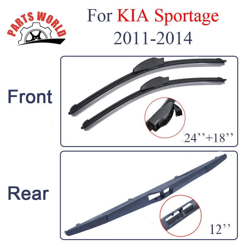 Prix pour Combo Silicone En Caoutchouc Avant Et Arrière Lames D'essuie-Glace Pour KIA Sportage, 2011-2014, pare-brise Essuie-glaces De Voiture Accessoires Prix pour Combo Silicone En Caoutchouc Avant Et Arrière Lames D'essuie-Glace Pour KIA Sportage, 2011-2014, pare-brise Essuie-glaces De Voiture Accessoires