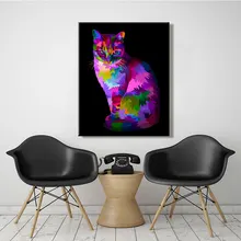 Краска от numbes художественная живопись по номерам художественная цветная картина для декора комнаты Кошка Сова лошадь собака ремесла подарок